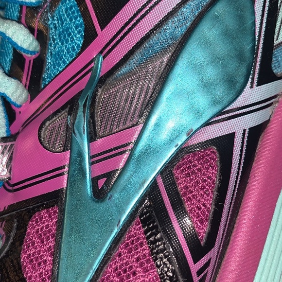 Brooks Ravenna 7 Magenta Blue Colorful Road Running Trainer Sneakers Women’s 6 - Picture 12 of 13